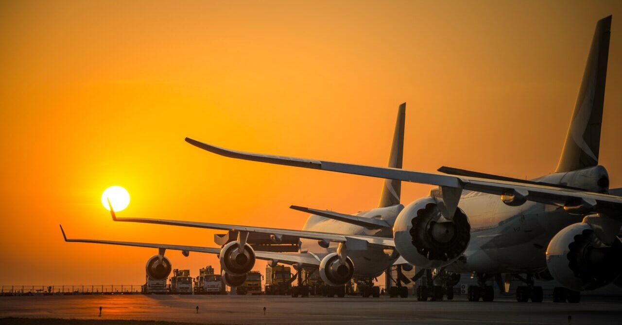 International Flights to airports in Africa