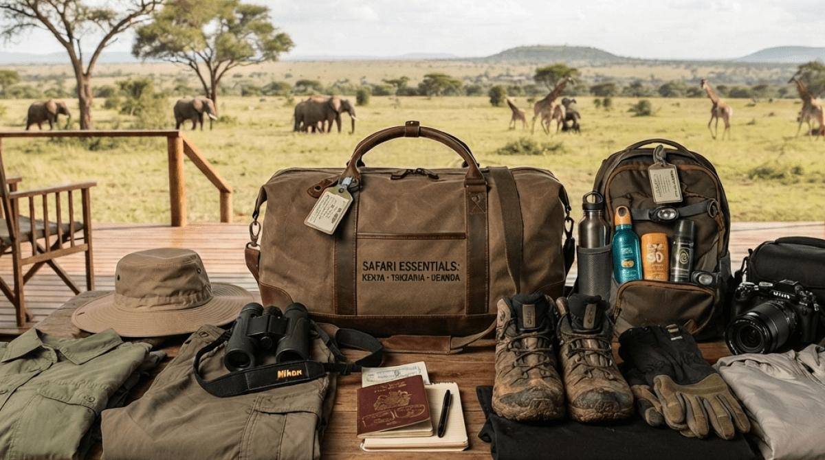 The Ultimate Rwanda & Uganda Safari Packing List (2026): What to Pack for Gorilla Trekking & Safaris